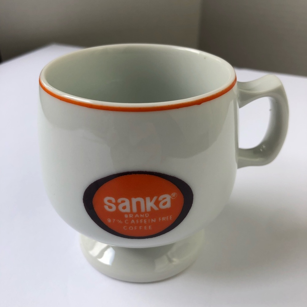 3 for $15!  Vtg Sanka Diner Mug Advertising